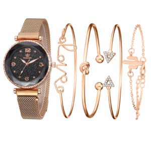 Women Watches Starry Sky Magnet Buckle Fashion Bracelet - Image 8