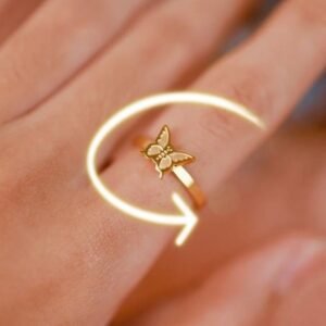 Finger Spinner Rings Fidget Anxiety Ring For Women Relieving - Image 4