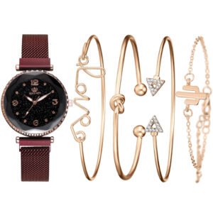Women Watches Starry Sky Magnet Buckle Fashion Bracelet - Image 7