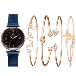 Women Watches Starry Sky Magnet Buckle Fashion Bracelet - Image 5