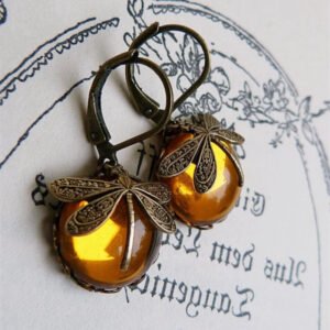 Pendant Earring Boho Chakra Blue Moonstone Earrings for Women - Image 3