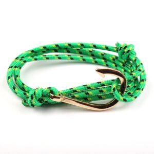 Adjustable Paracord Anchor Bracelet Woman Men Charm Bracelets - Image 5