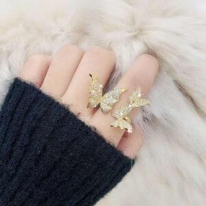 Turnable Anxiety Rings With Bead Relieve Stress Rings For Women Men - Image 2
