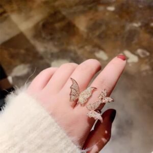 Turnable Anxiety Rings With Bead Relieve Stress Rings For Women Men - Image 3