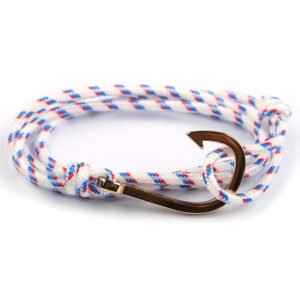 Adjustable Paracord Anchor Bracelet Woman Men Charm Bracelets - Image 4