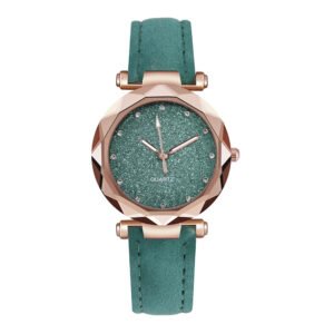 Casual Women Romantic Starry Sky Wrist Watch Leather Rhinestone Designer Ladies Clock - Image 8