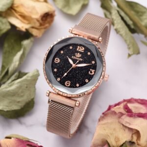 Women Watches Starry Sky Magnet Buckle Fashion Bracelet - Image 2