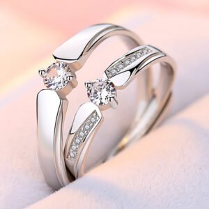 Couple Rings For Men And Women, A Pair Of  Ring For Men And Women - Image 2