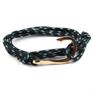 Adjustable Paracord Anchor Bracelet Woman Men Charm Bracelets - Image 3