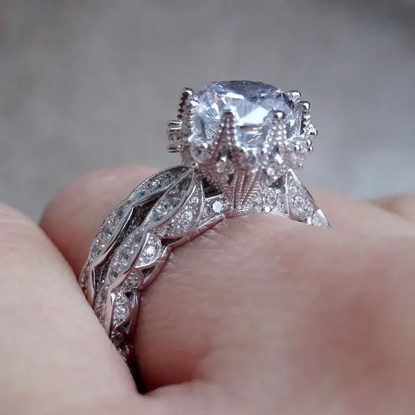 Jewellery zircon rings - Image 4