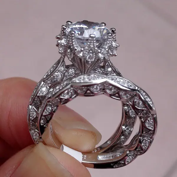 Jewellery zircon rings - Image 3
