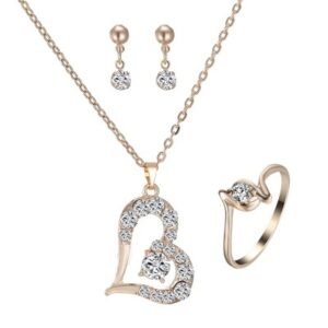 Heart Pendant Set