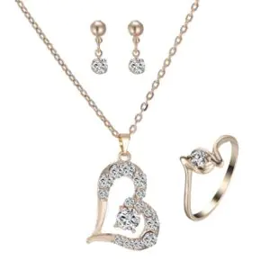 Heart Pendant Set