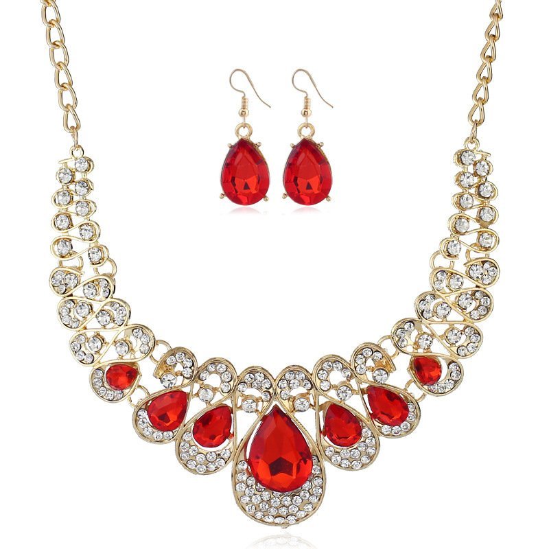 Metal Gem Jewelry Set - Image 2