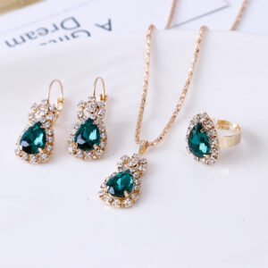 Rhinestone Jewelry Set