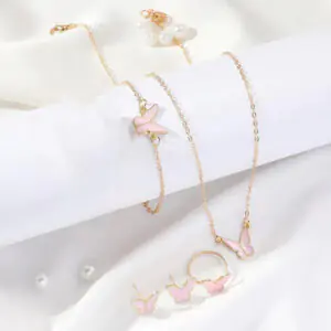 Butterfly Jewelry Set