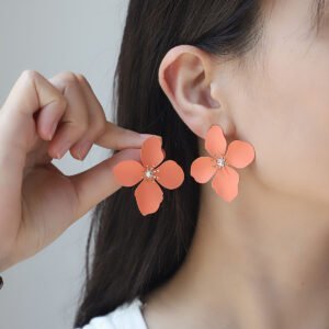 Colorful Flower Studs