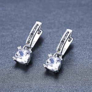 Square Zircon Earrings